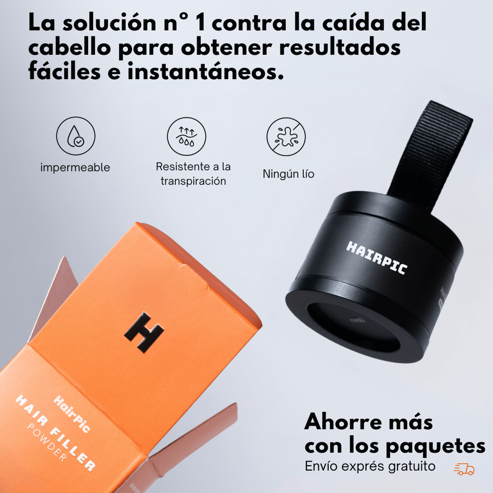 HairPic™ Polvos para cubrir el cabello
