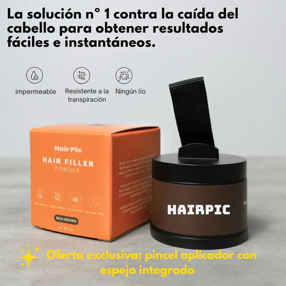 HairPic™ Polvos para cubrir el cabello