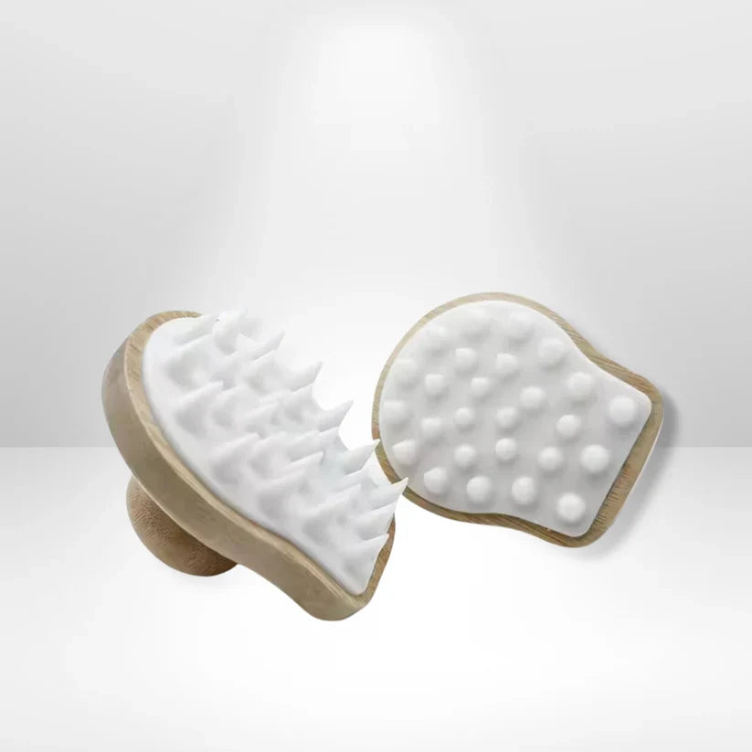 Un cepillo dermatológico para el cuero cabelludo